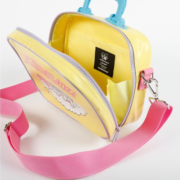 πFOUNDπ DumbGood LITTLE TWIN STARS MINI SUITCASE CROSSBODY BAG πππ - Picture 3 of 4